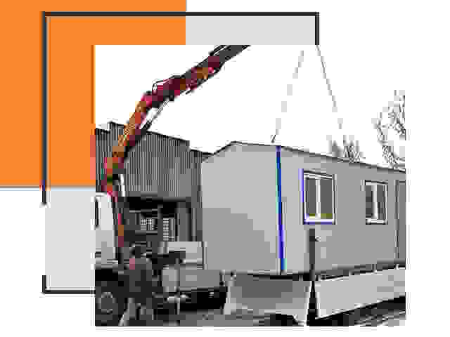 Перевозка бытовок в Новодвинске