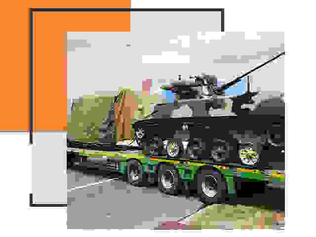 Перевозка военной техники в Новодвинске